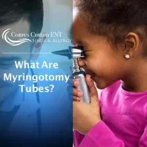 Young girl looking into an doctor's ear