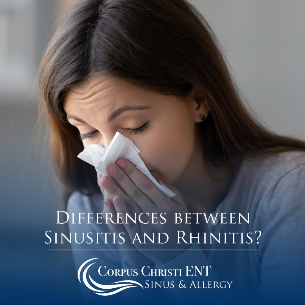 Difference Between Sinusitis and Allergic Rhinitis – Corpus Christi ENT ...