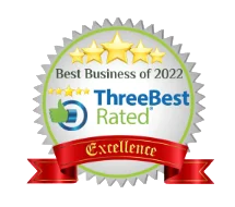 Best Business of 2022 ThreeBest Rated Excellence